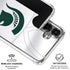 Michigan State University White Jersey Galaxy S26 Plus Clear Case