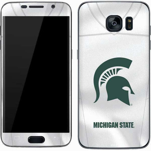 Michigan State University White Jersey Galaxy S7 Skin