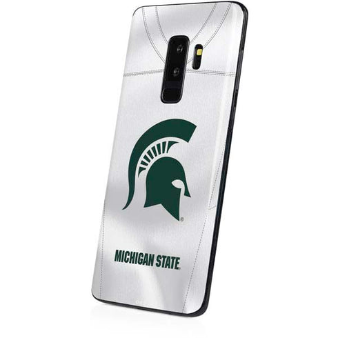 Michigan State University White Jersey Galaxy S9 Plus Skin