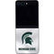 Michigan State University White Jersey Galaxy Z Flip5 5G Skin