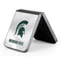 Michigan State University White Jersey Galaxy Z Flip6 Skin