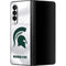 Michigan State University White Jersey Galaxy Z Fold3 5G Skin