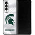 Michigan State University White Jersey Galaxy Z Fold3 5G Skin