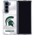 Michigan State University White Jersey Galaxy Z Fold5 5G Clear Case