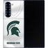 Michigan State University White Jersey Galaxy Z Fold6 Skin