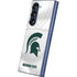 Michigan State University White Jersey Galaxy Z Fold6 Skin