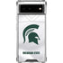 Michigan State University White Jersey Google Pixel 6 Clear Case