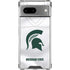 Michigan State University White Jersey Google Pixel 8 Clear Case