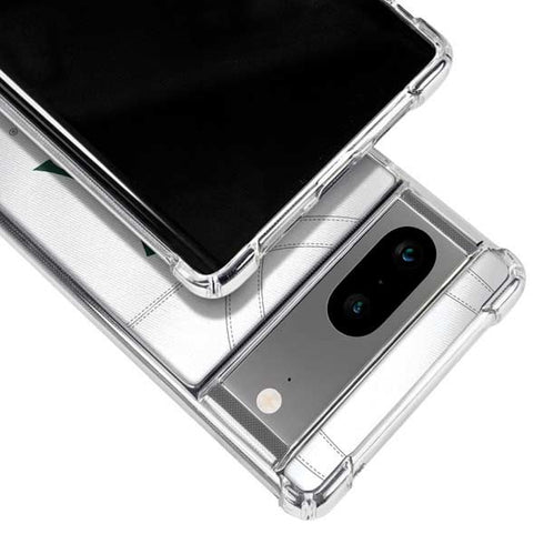 Michigan State University White Jersey Google Pixel 8 Clear Case