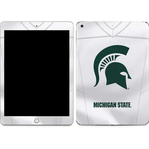 Michigan State University White Jersey Apple iPad Skin