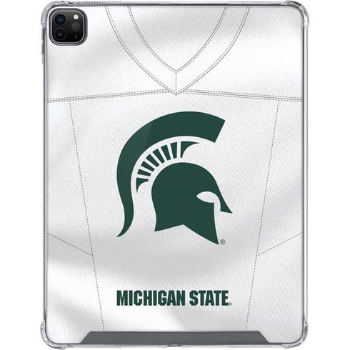Michigan State University White Jersey iPad Cases