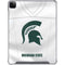 Michigan State University White Jersey iPad Cases