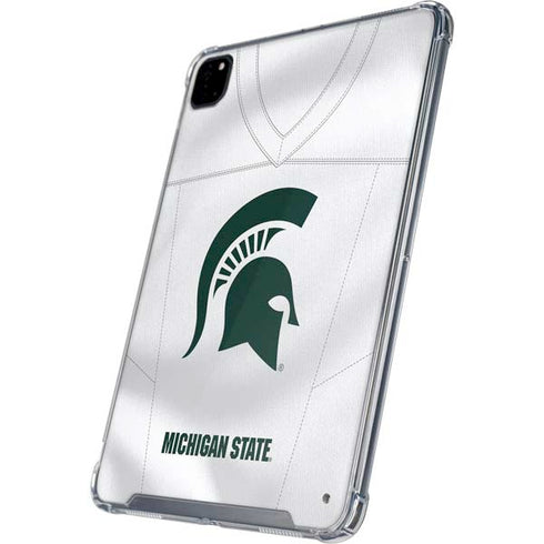 Michigan State University White Jersey iPad Cases