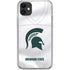 Michigan State University White Jersey iPhone 11 Clear Case