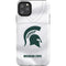 Michigan State University White Jersey iPhone 11 Pro Max Impact Case