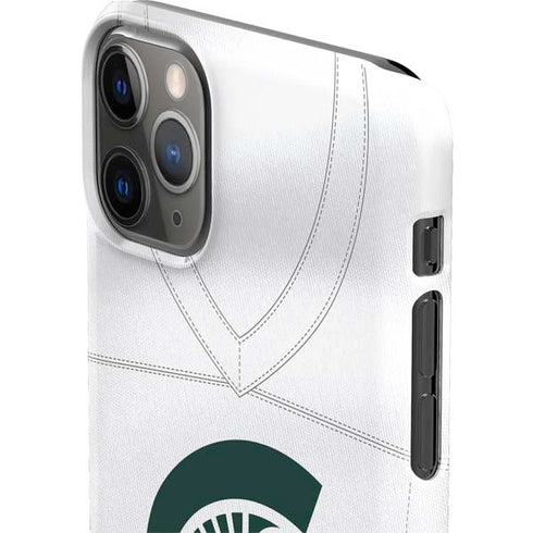 Michigan State University White Jersey iPhone 11 Pro Max Lite Case