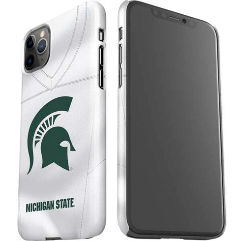 Michigan State University White Jersey iPhone 11 Pro Max Lite Case
