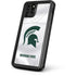 Michigan State University White Jersey iPhone 11 Pro Max Waterproof Case