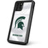 Michigan State University White Jersey iPhone 11 Pro Waterproof Case