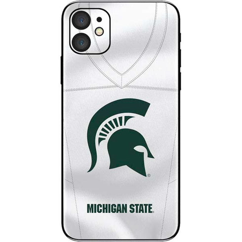 Michigan State University White Jersey iPhone 11 Skin