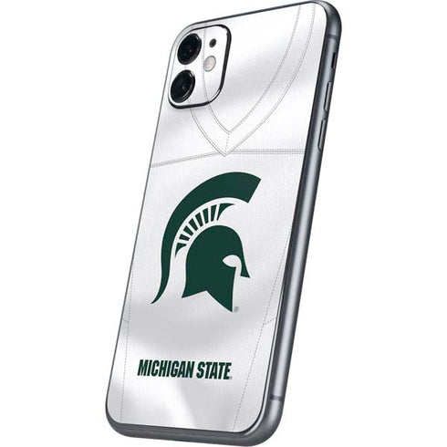 Michigan State University White Jersey iPhone 11 Skin