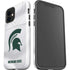 Michigan State University White Jersey iPhone 12 Impact Case