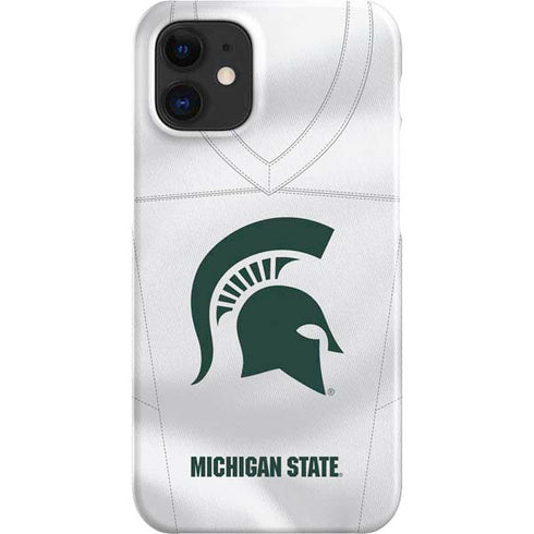 Michigan State University White Jersey iPhone 12 Mini Lite Case