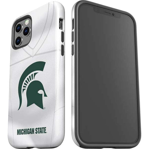 Michigan State University White Jersey iPhone 12 Pro Impact Case