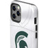 Michigan State University White Jersey iPhone 12 Pro Max Impact Case