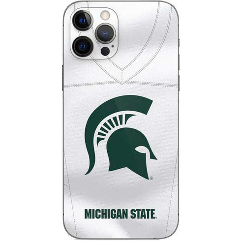 Michigan State University White Jersey iPhone 12 Pro Skin