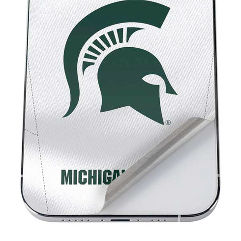 Michigan State University White Jersey iPhone 12 Pro Skin