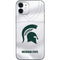 Michigan State University White Jersey iPhone 12 Skin