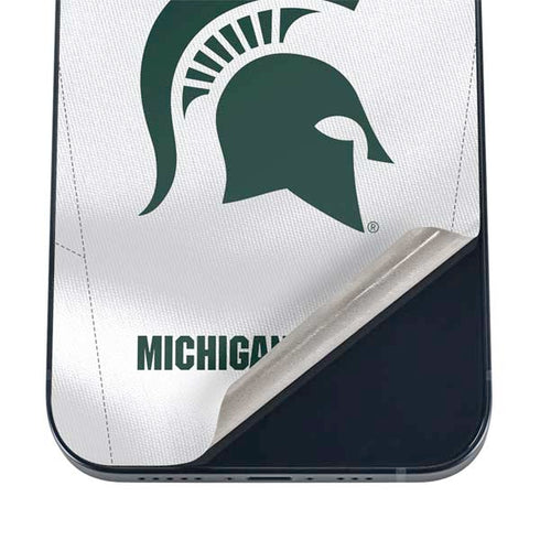 Michigan State University White Jersey iPhone 12 Skin