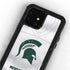 Michigan State University White Jersey iPhone 12 Waterproof Case