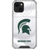 Michigan State University White Jersey iPhone 13 Clear Case