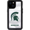 Michigan State University White Jersey iPhone 13 Mini Waterproof Case