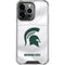 Michigan State University White Jersey iPhone 13 Pro Clear Case