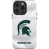 Michigan State University White Jersey iPhone 13 Pro Impact Case