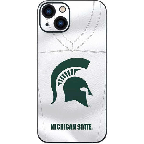Michigan State University White Jersey iPhone 13 Skin