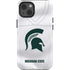 Michigan State University White Jersey iPhone 14 Impact Case