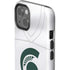 Michigan State University White Jersey iPhone 14 Plus Impact Case