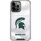 Michigan State University White Jersey iPhone 14 Pro Max Clear Case