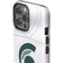 Michigan State University White Jersey iPhone 14 Pro Max Impact Case