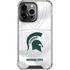 Michigan State University White Jersey iPhone 15 Pro Clear Case