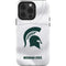 Michigan State University White Jersey iPhone 15 Pro Impact Case