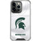 Michigan State University White Jersey iPhone 15 Pro Max Clear Case