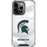 Michigan State University White Jersey iPhone 15 Pro Max Clear Case