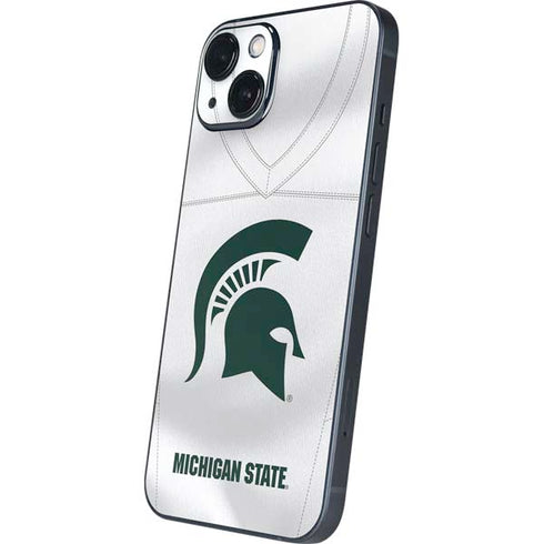 Michigan State University White Jersey iPhone 15 Skin