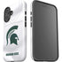 Michigan State University White Jersey iPhone 16 Impact Case