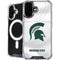 Michigan State University White Jersey iPhone 16 MagSafe Case
